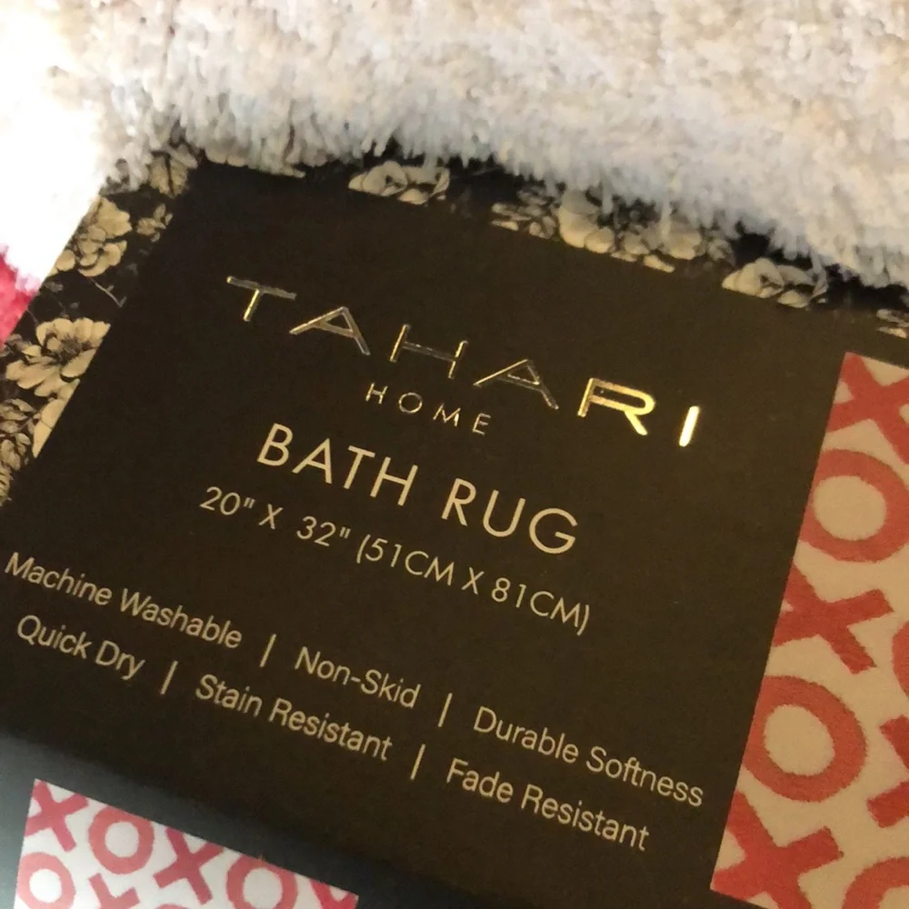 Tahari XOXO Bath Rug Mat